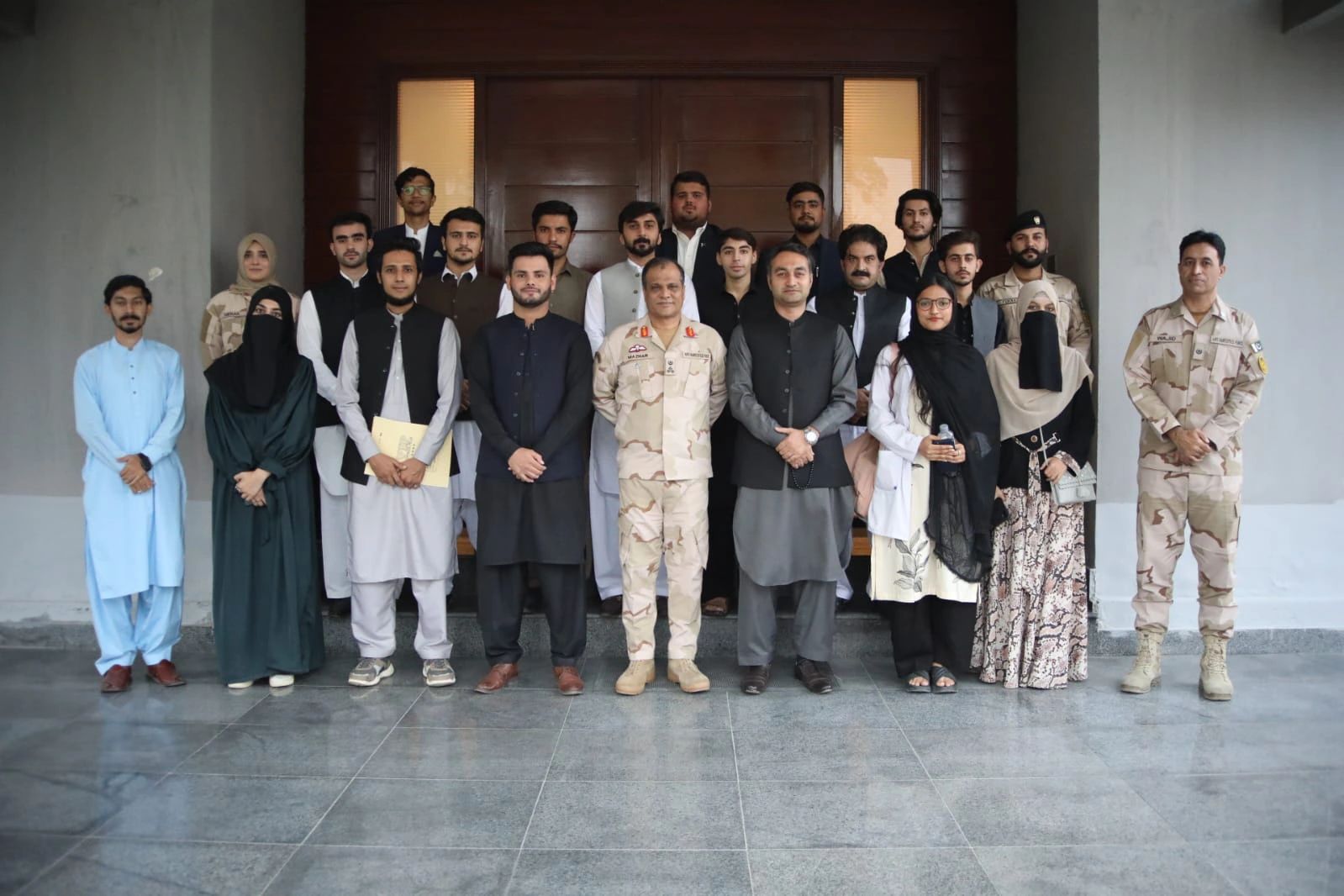 Delegation Visits Anti-Narcotics Force Regional Directorate